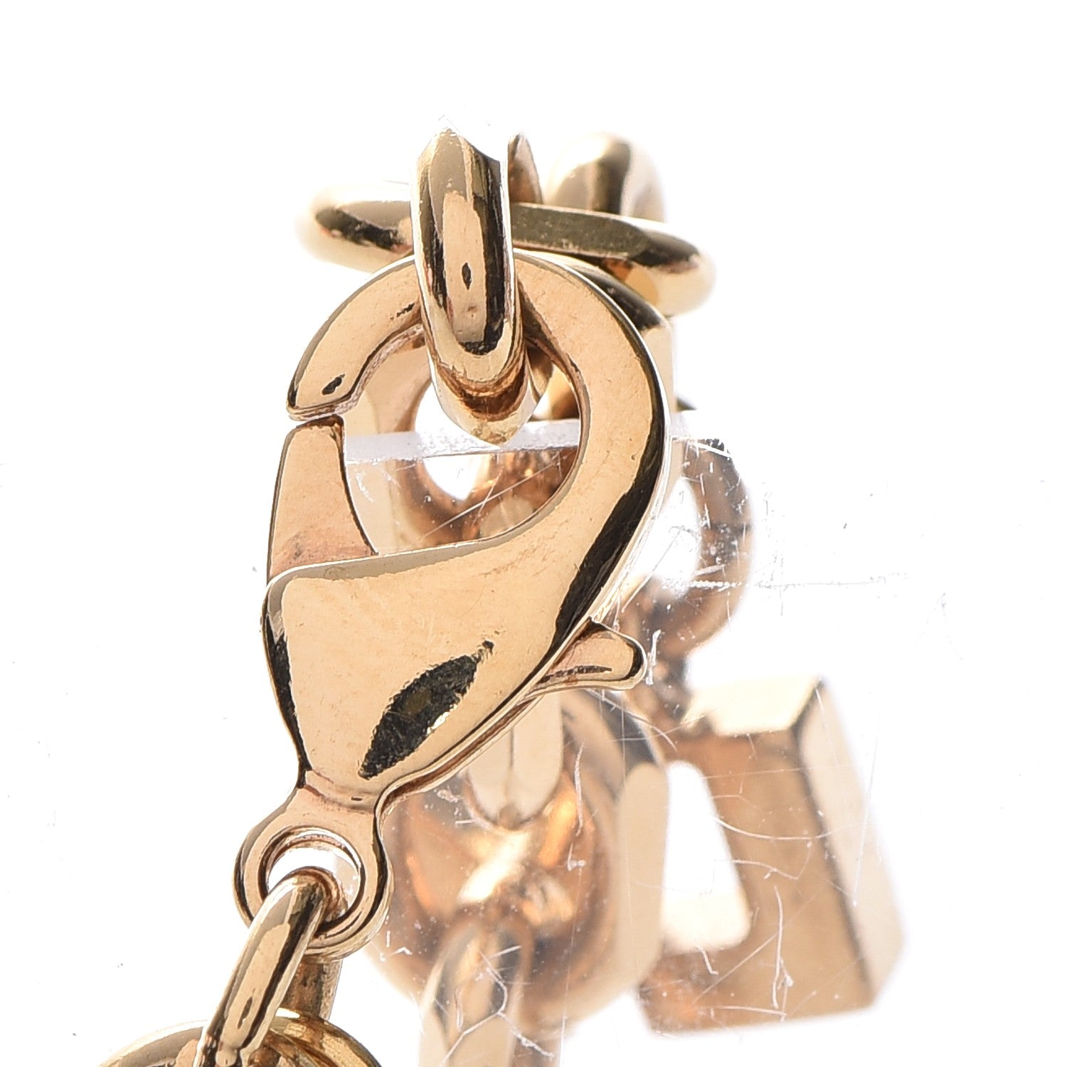 Louis Vuitton Love Letters Timeless Bracelet Gold 9 of 10