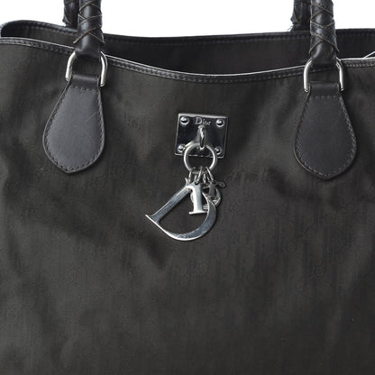 Christian Dior Nylon Monogram Lovely Tote Brown 10 of 12