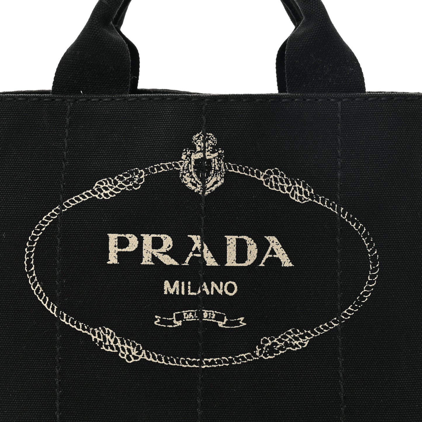 Canapa Small Logo Tote Black