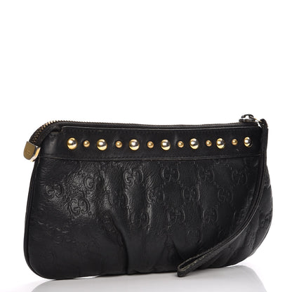 Gucci Guccissima Babouska Wristlet Black 3 of 15