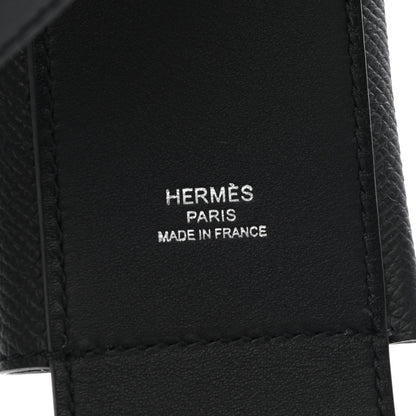 Hermes Swift Epsom Pocket Kelly Shoulder Strap Black 4 of 4