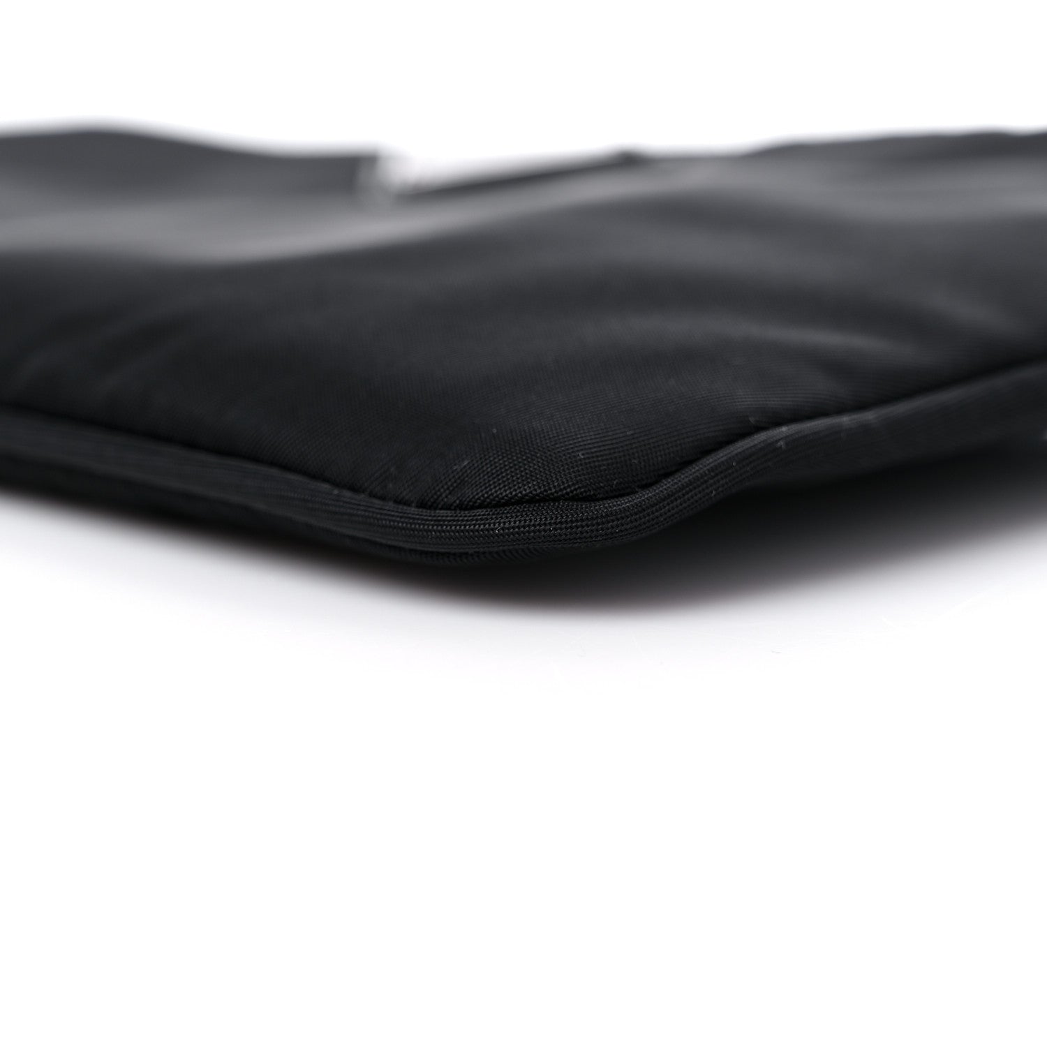 Prada Re-Nylon Saffiano Pouch Wristlet Black 8 of 8