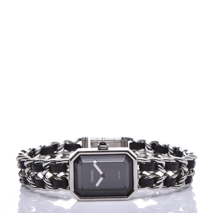 Chanel Stainless Steel Lambskin 20mm Chain Premiere Quartz Watch XL 3 of 6