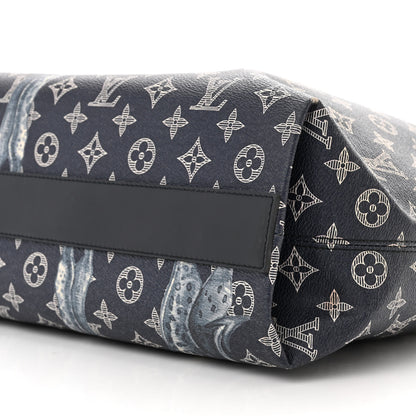 Louis Vuitton Savane Monogram Chapman Atlas Tote Ink 9 of 9