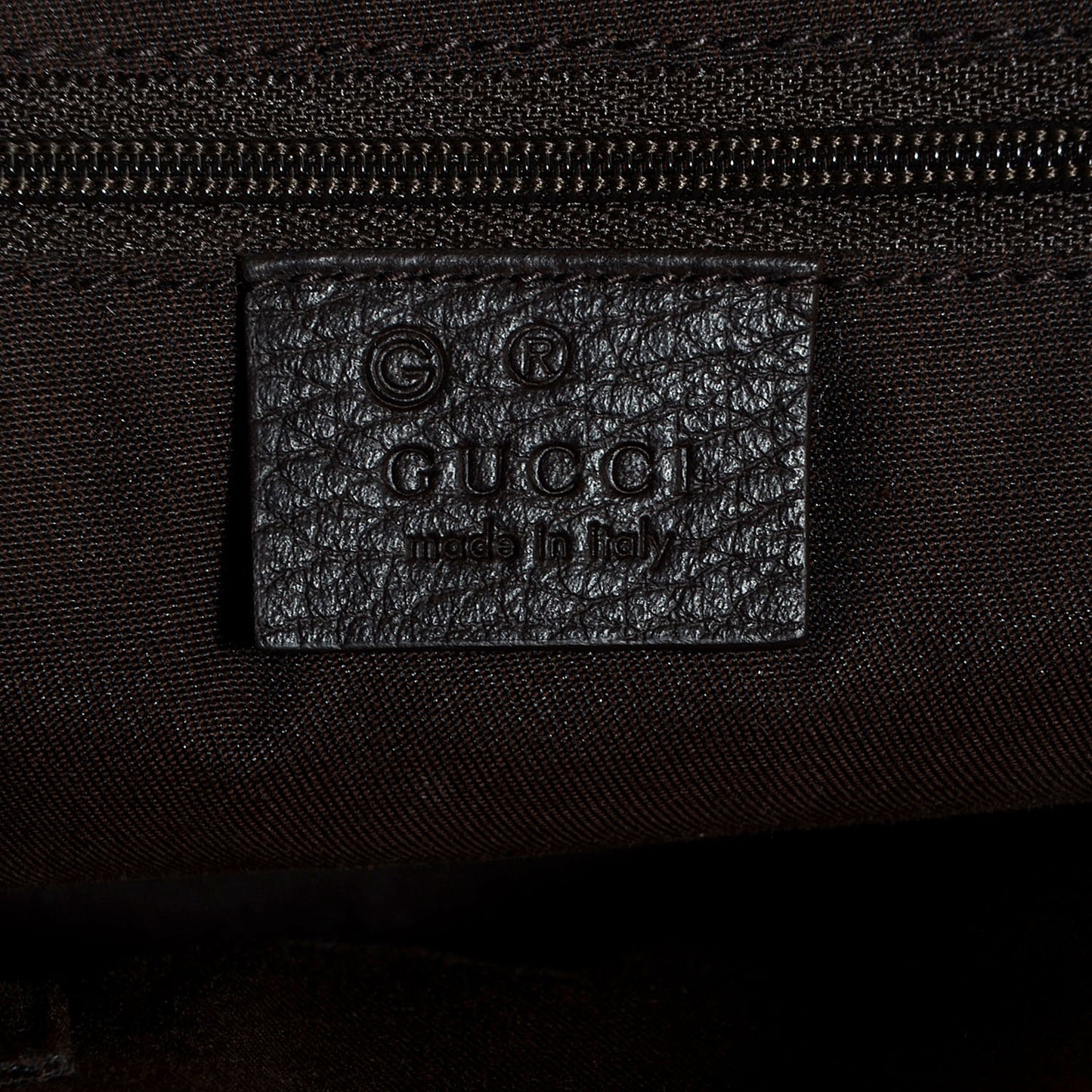 Monogram Small Satchel Brown