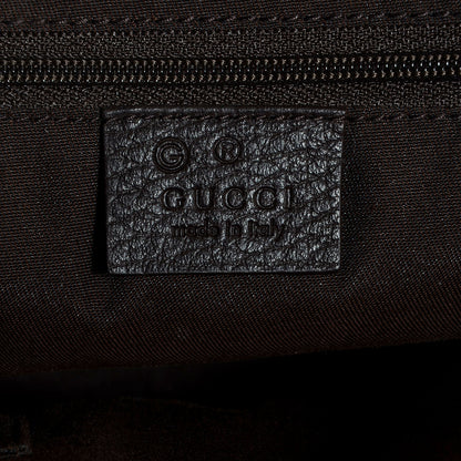 Gucci Monogram Small Satchel Brown 6 of 7