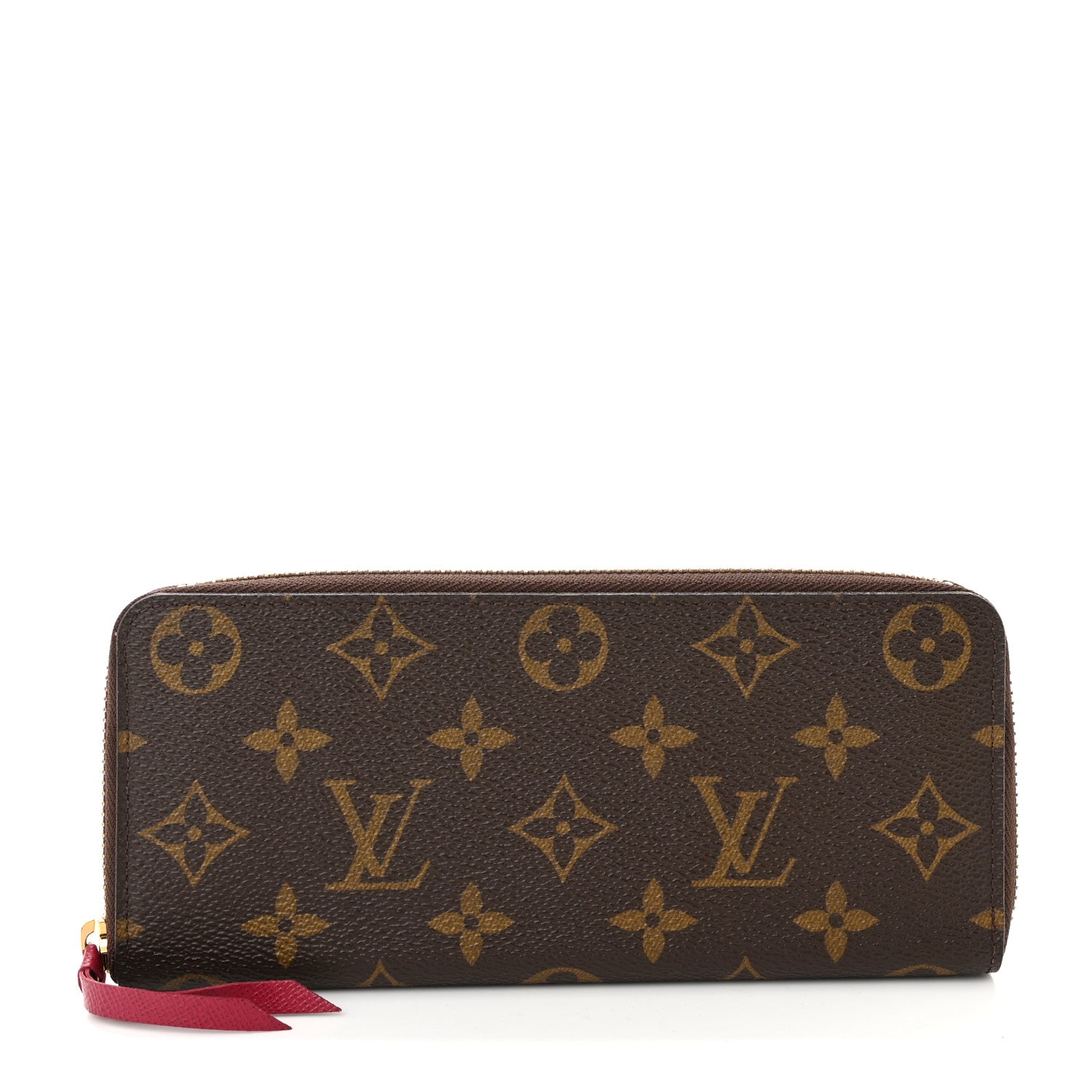 Louis Vuitton Monogram Clemence Wallet Fuchsia 1 of 7