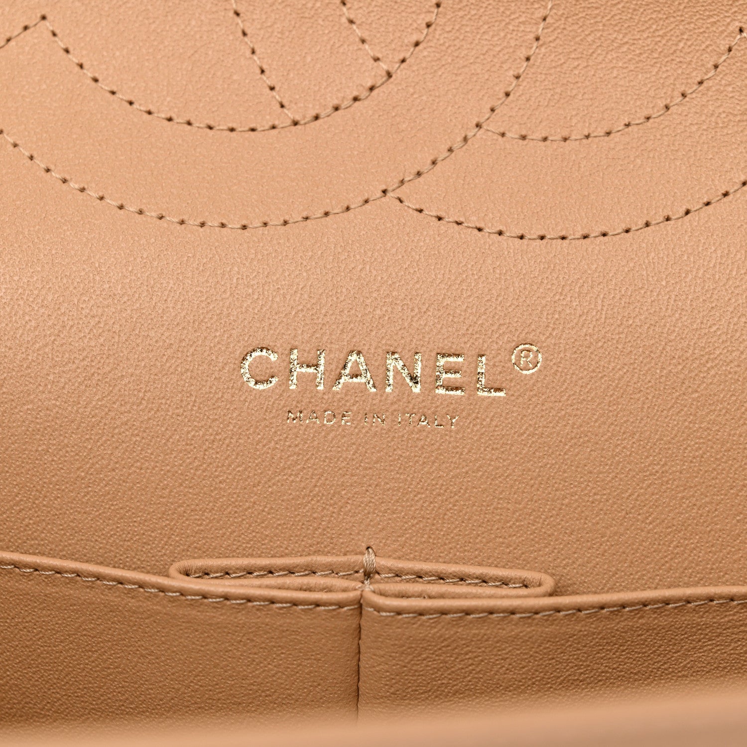 Chanel Caviar Quilted Jumbo Double Flap Beige Clair 6 of 10