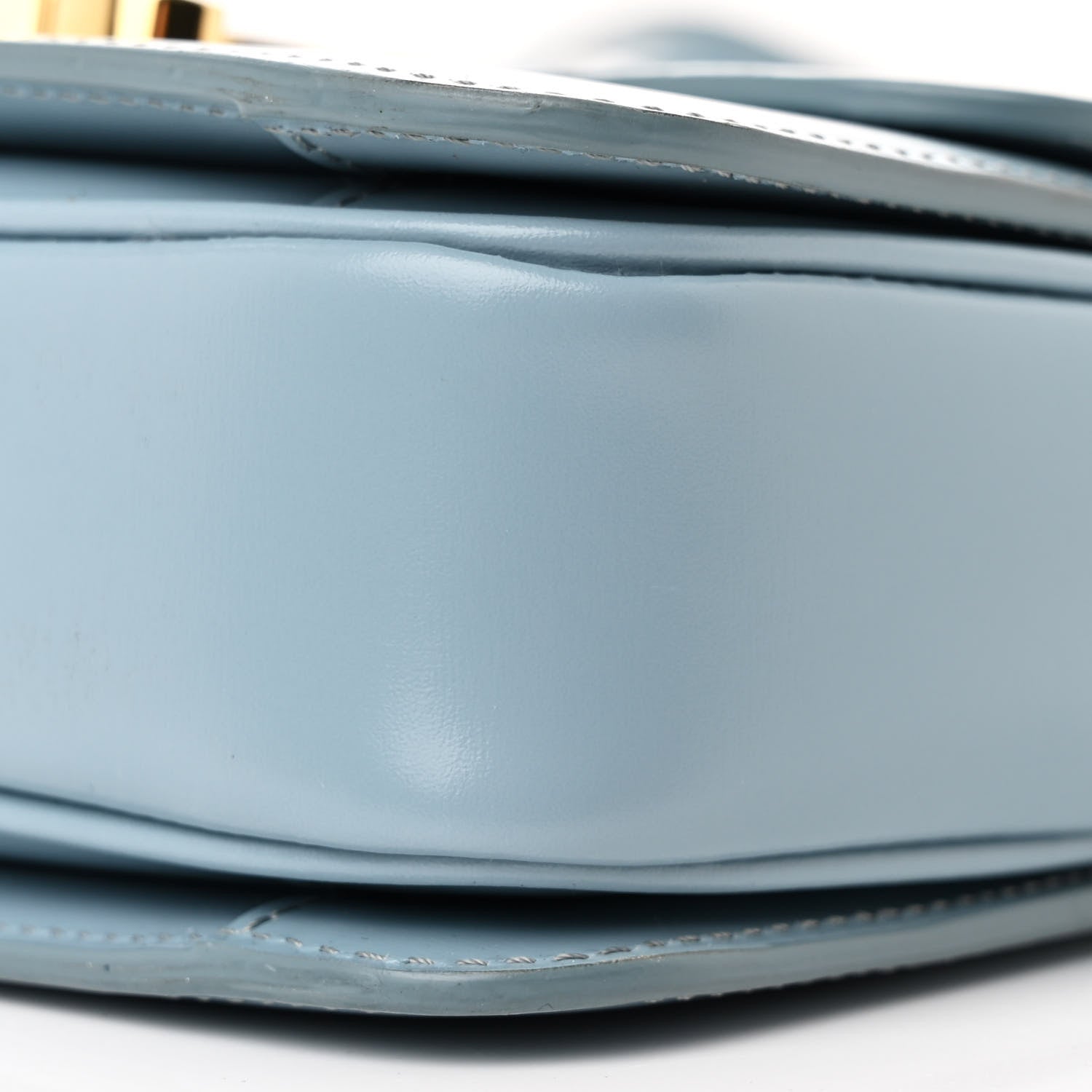 Celine Shiny Calfskin Teen Triomphe California Blue 13 of 14