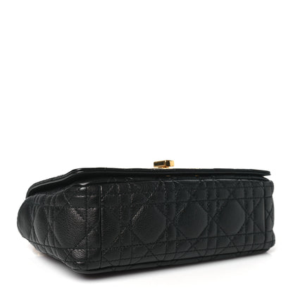 Christian Dior Calfskin Cannage Small Caro Bag Black 4 of 10