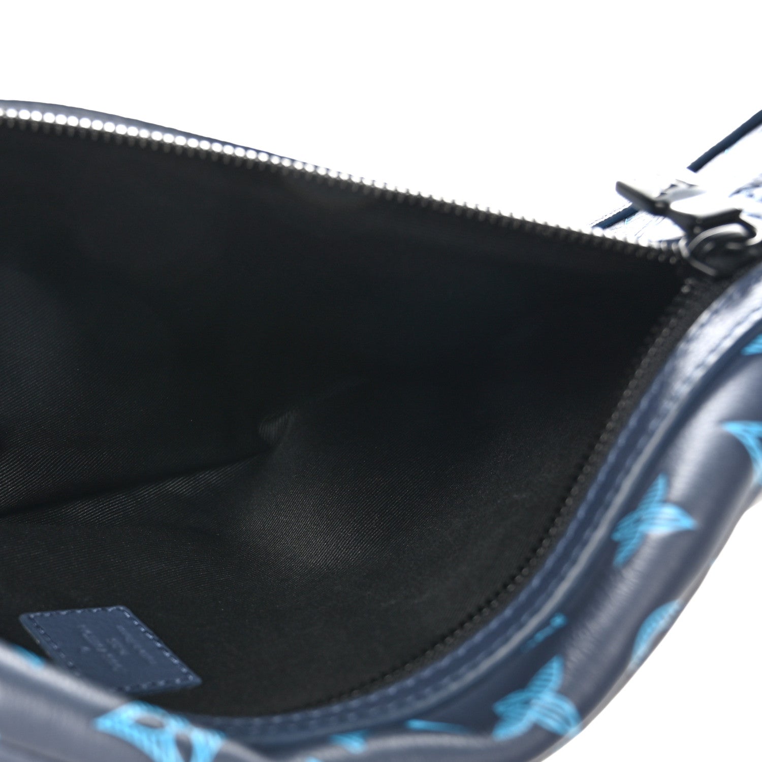 Louis Vuitton Monogram Shadow Duo Slingbag Navy River Blue 5 of 10