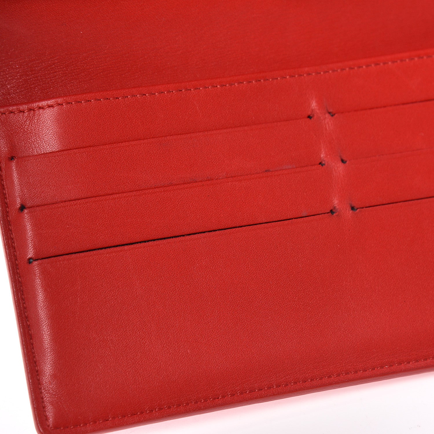 Louis Vuitton Vernis Porte Tresor International Wallet Rouge 8 of 12