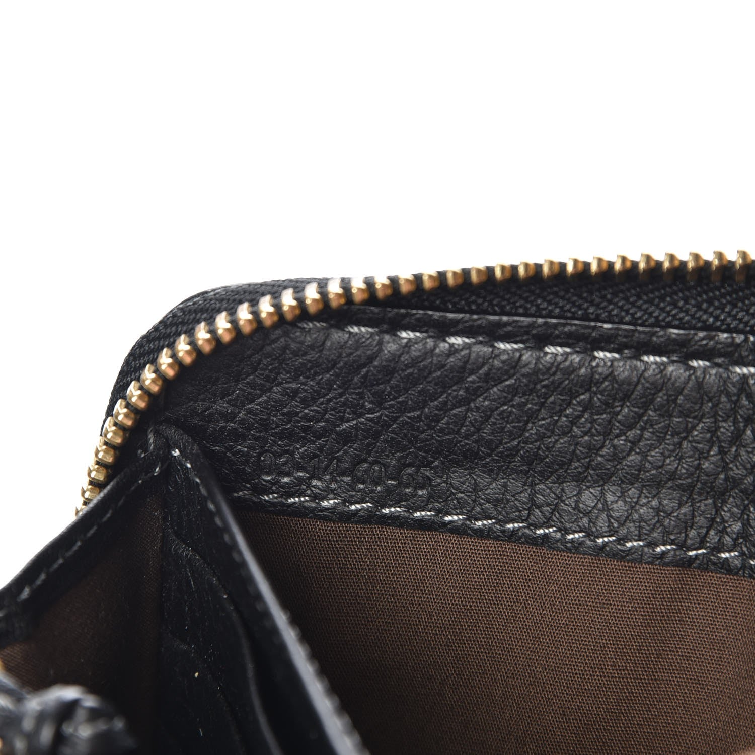 Chloe Grained Calfskin Marcie Long Zip Around Wallet Black 7 of 8