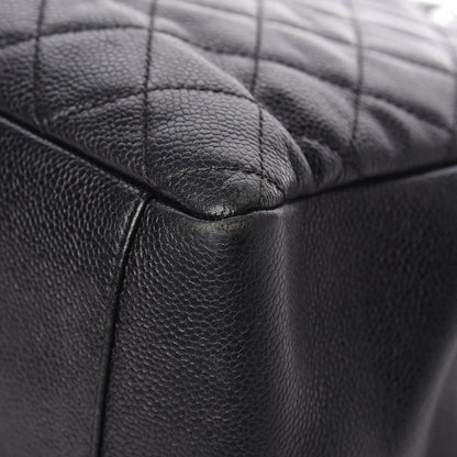 Chanel Caviar Quilted Grand Shopping Tote GST Black 13 of 14