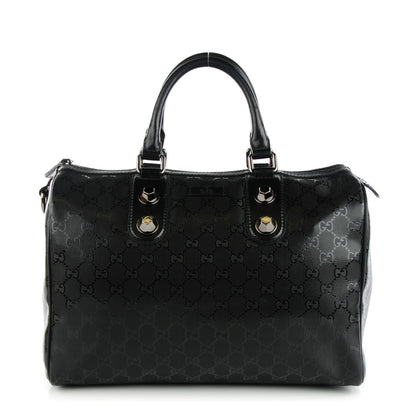 Gucci Imprime Monogram Medium Joy Stud Boston Black 1 of 7