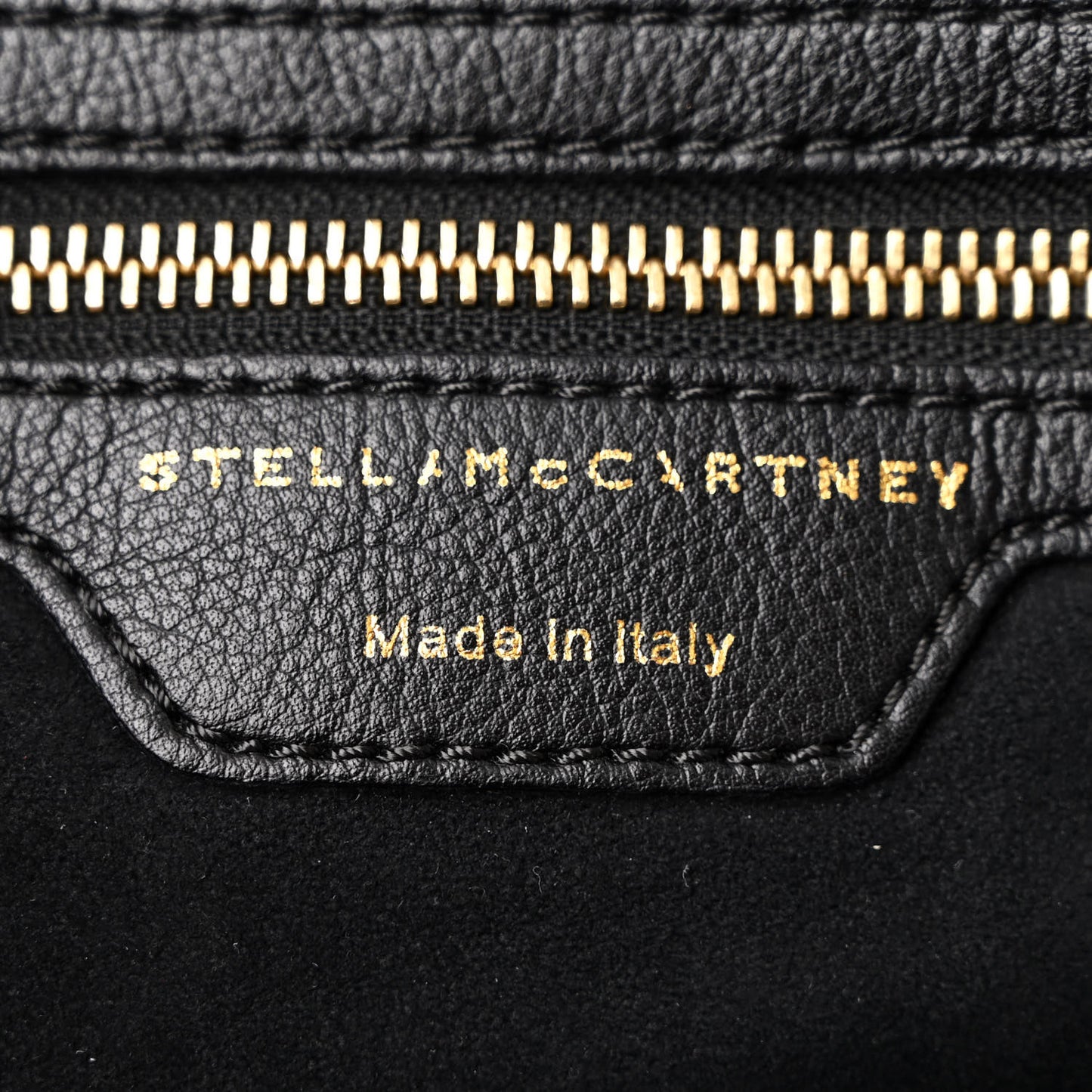 Eco Alter Nappa Woven Big Falabella Tote Black