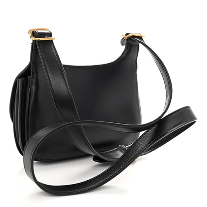 Saint Laurent Smooth Calfskin Small Charlie Shoulder Bag Black 3 of 9