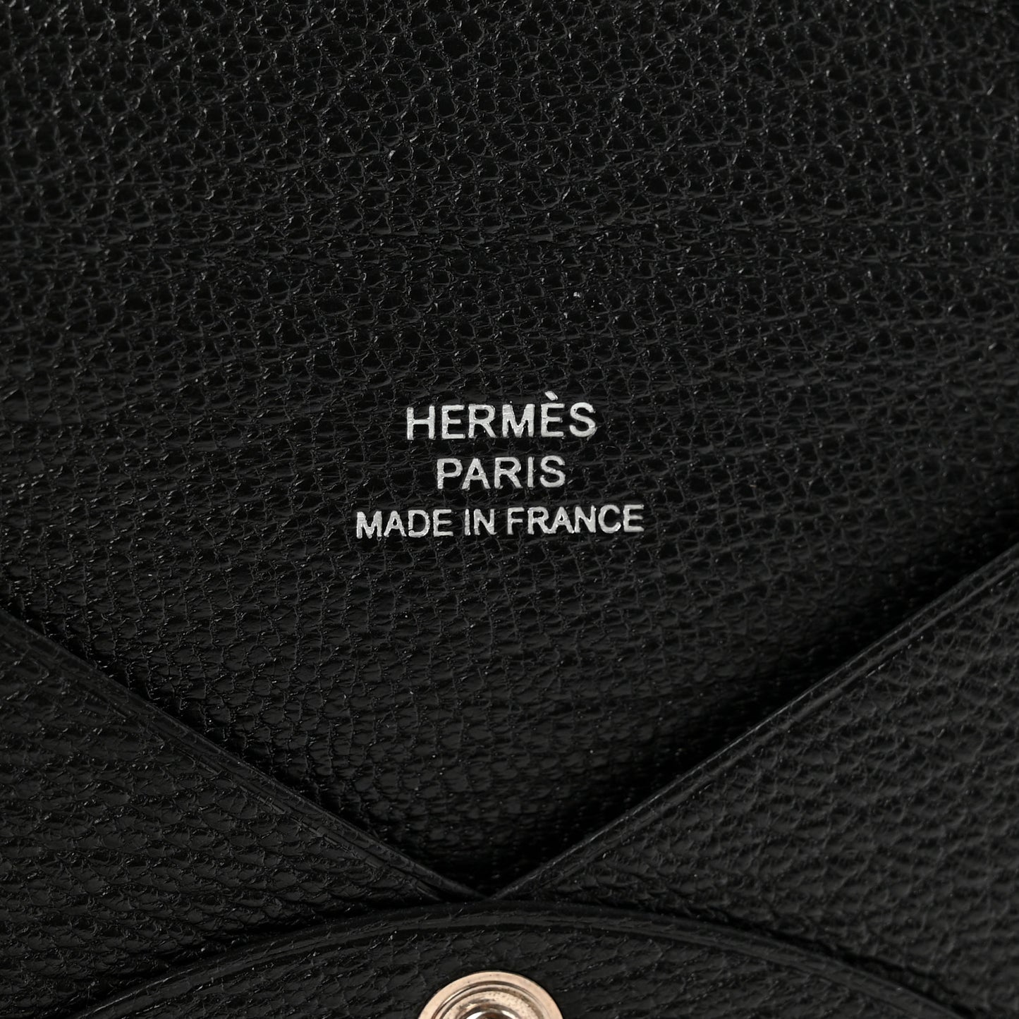 Chevre Mysore Calvi Card Case Black