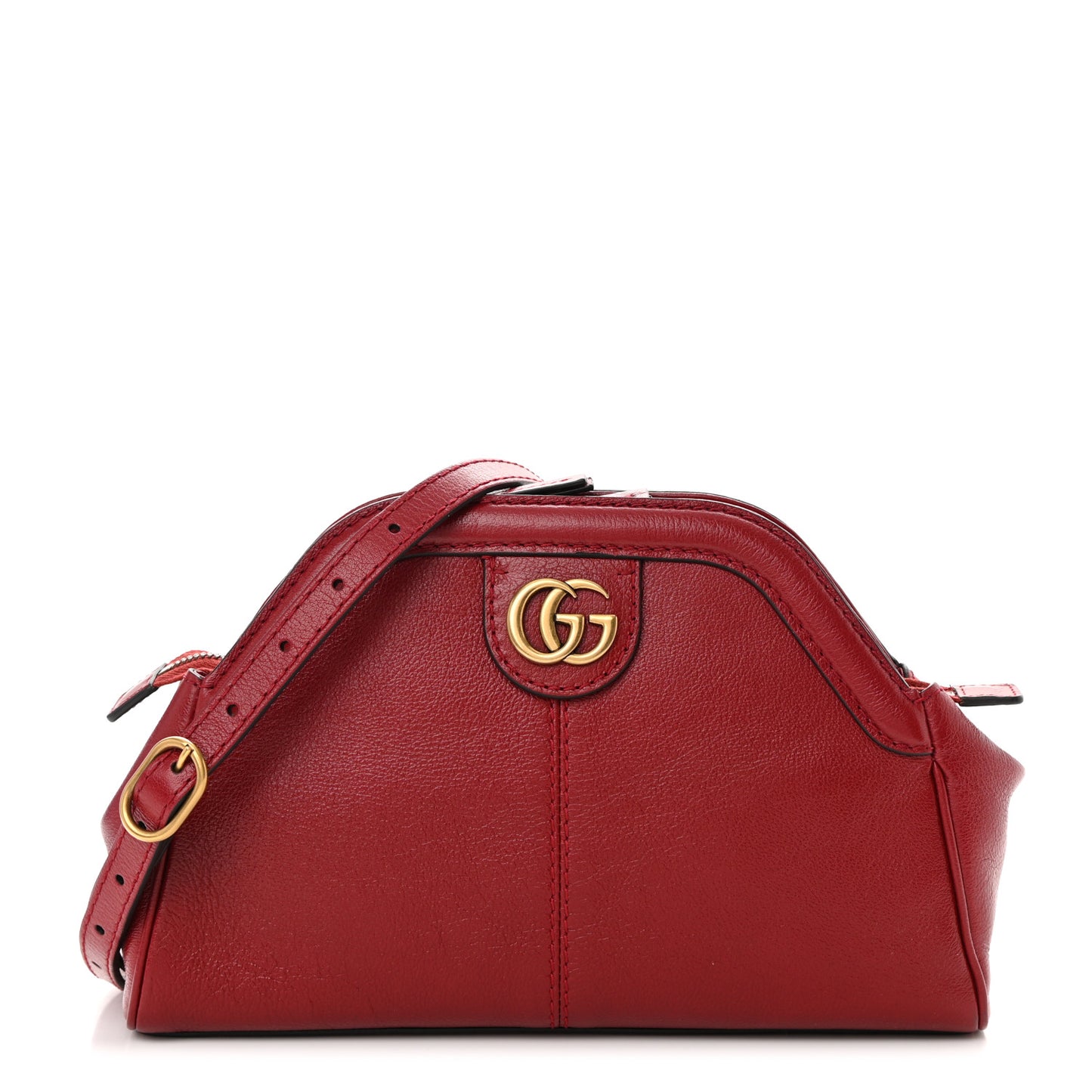Piuma Lux Calfskin Small Re(Belle) Crossbody Bag Romantic Cerise
