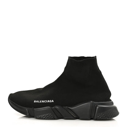 Balenciaga Neoprene Knit Mens Speed Sneakers 42 Black 1 of 7
