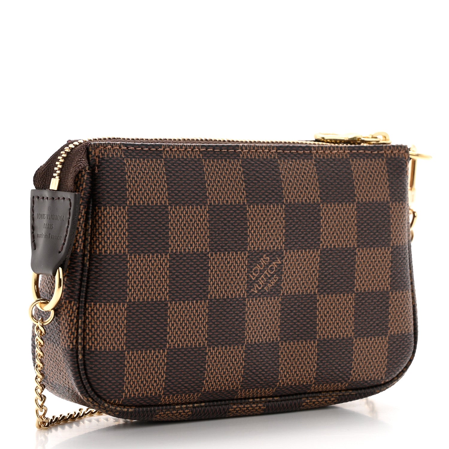 Louis Vuitton Damier Ebene Mini Pochette Accessories 3 of 7