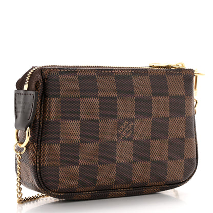 Louis Vuitton Damier Ebene Mini Pochette Accessories 3 of 7