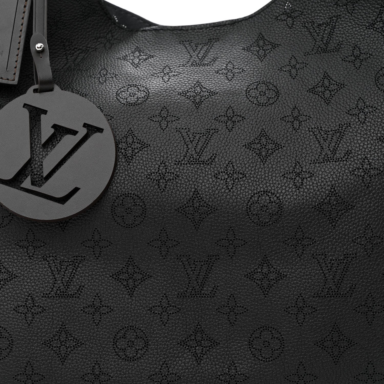 Louis Vuitton Mahina Carmel Hobo Black 7 of 9
