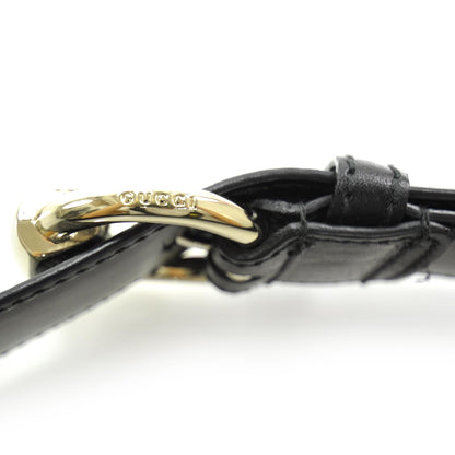 Gucci Leather Horsebit Belt 95 38 Black 4 of 4
