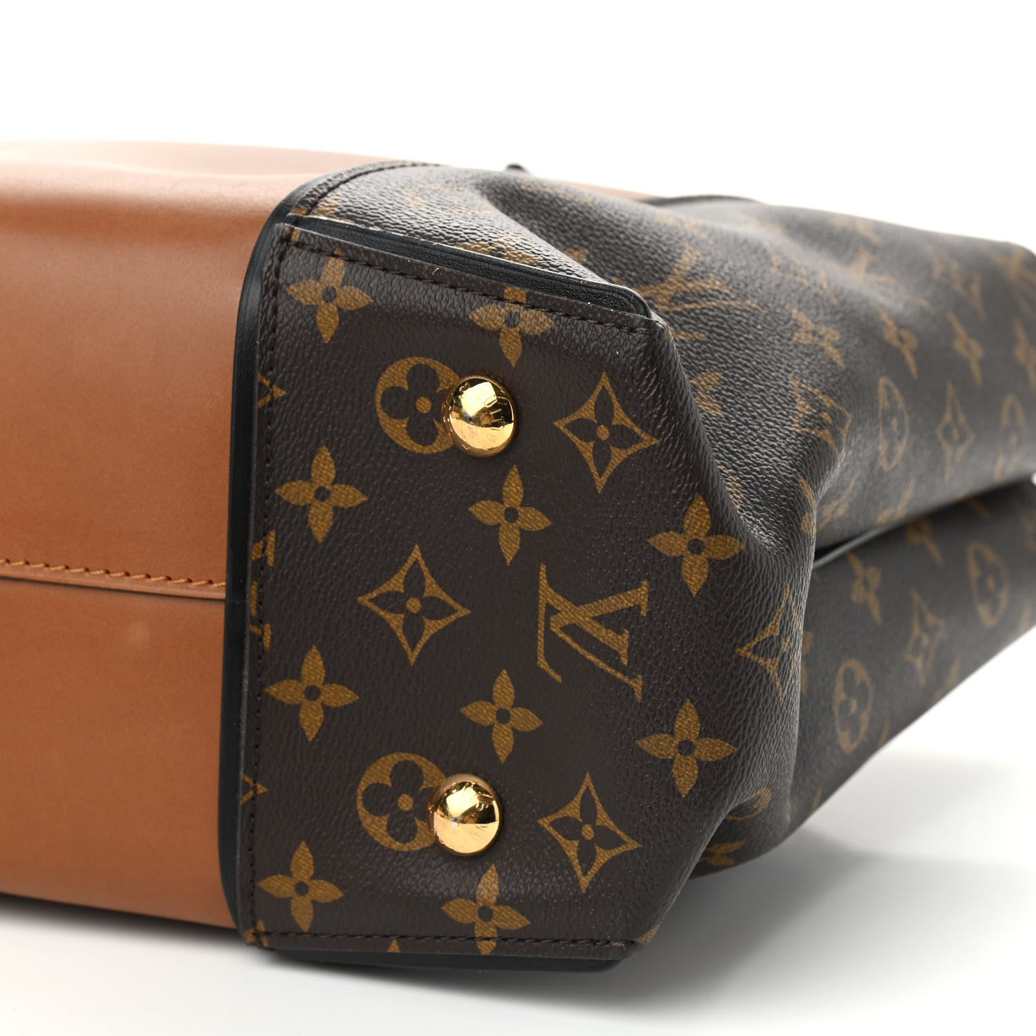 Louis Vuitton Monogram Cuir Orfevre Tote W PM Noisette 8 of 15