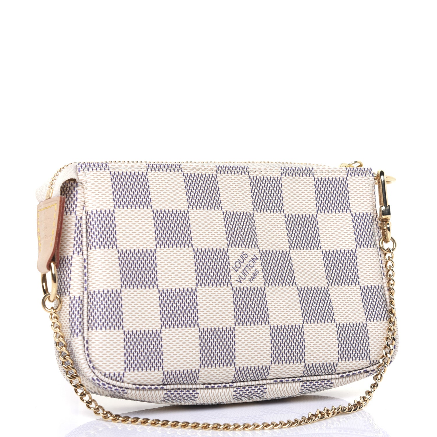 Louis Vuitton Damier Azur Mini Pochette Accessories 3 of 12