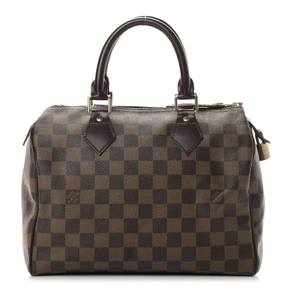 Louis Vuitton Damier Ebene Speedy 25 1 of 10