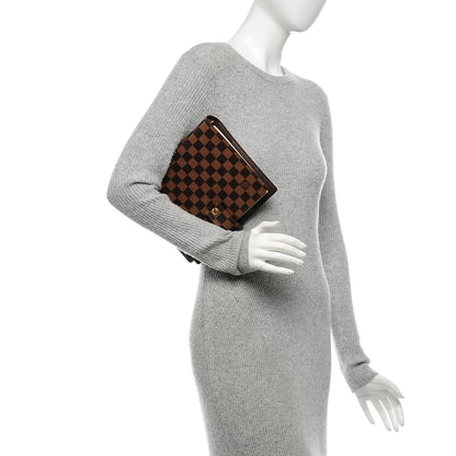 Louis Vuitton Damier Ebene Large Ring Agenda Cover 2 of 7
