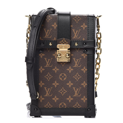 Louis Vuitton Monogram Pochette Trunk Verticale Black 1 of 9