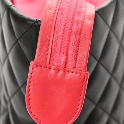 Chanel Calfskin Quilted Large Cambon Tote Black 10 of 11