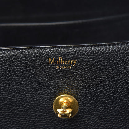 Mulberry Small Classic Grain Bayswater Black 6 of 12