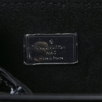 Louis Vuitton Patent Monogram Hot Springs Backpack Black White 6 of 10