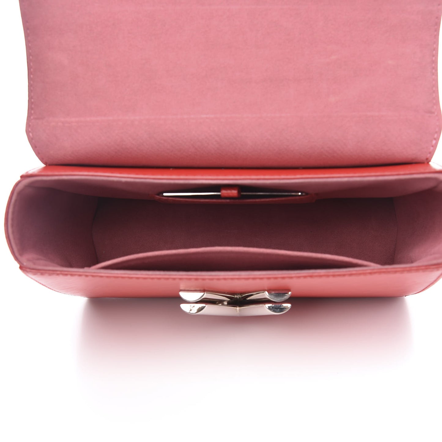 Epi Twist Shoulder Bag MM Coquelicot