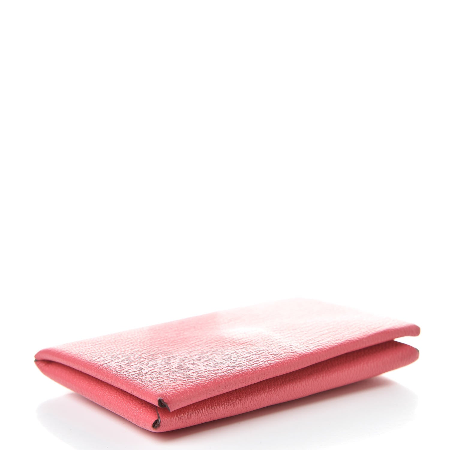 Hermes Chevre Mysore Calvi Card Case Rose Azalee 4 of 8