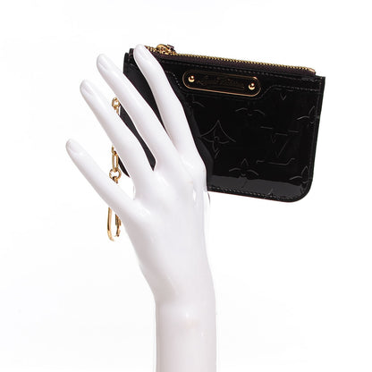 Louis Vuitton Vernis Key Pouch Amarante 2 of 8