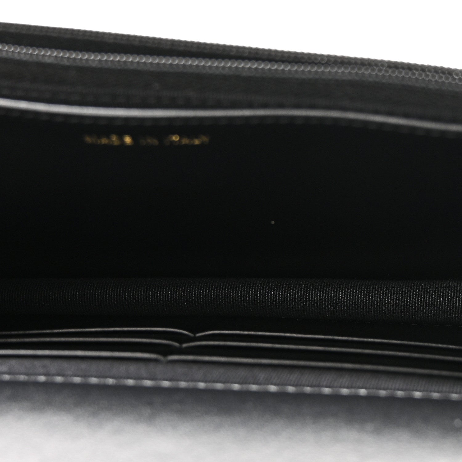 Chanel Caviar Quilted Bow Wallet On Chain WOC Black 5 of 11