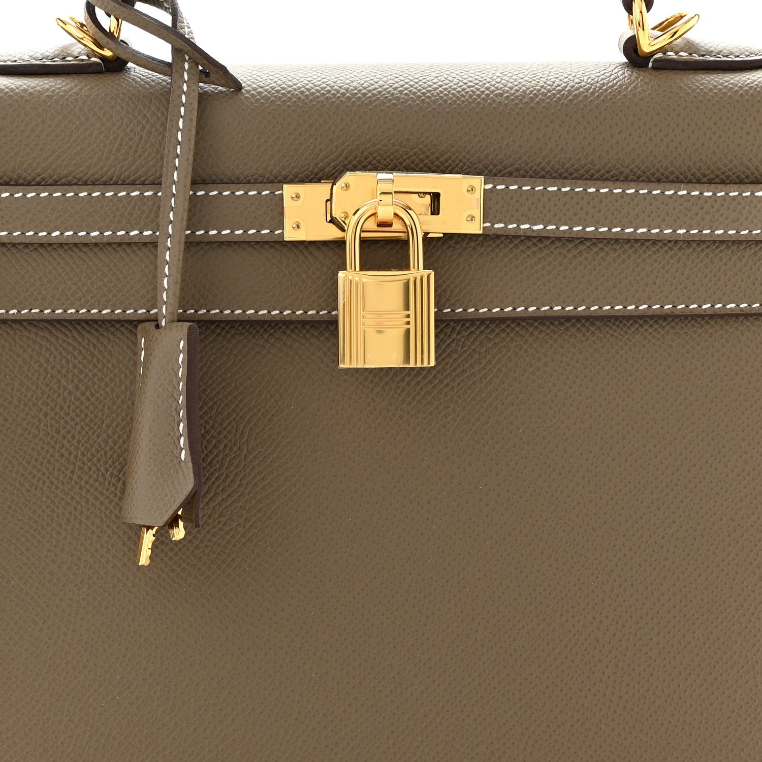 Hermes Epsom Kelly Sellier 25 Etoupe 8 of 11