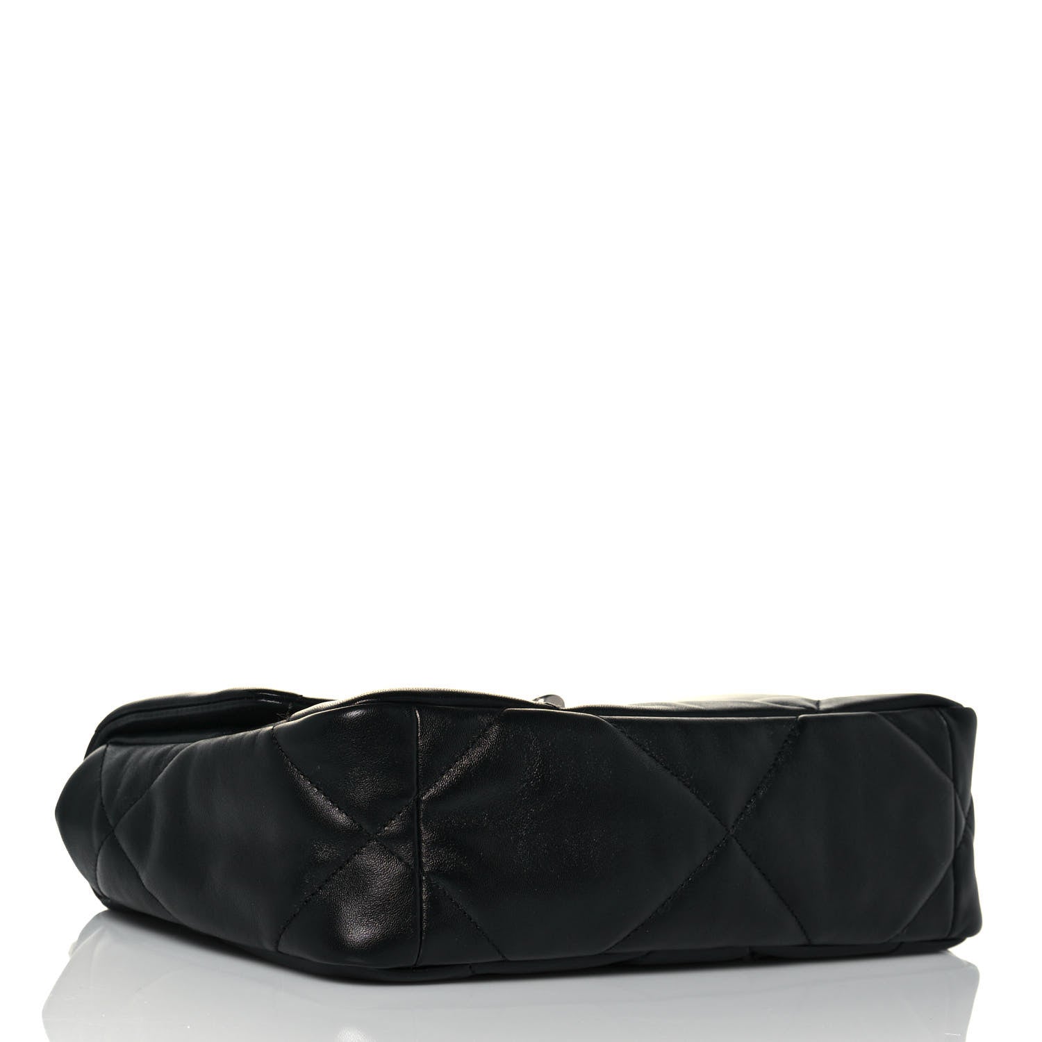 Chanel Lambskin Quilted Medium Chanel 19 Flap Black 4 of 13