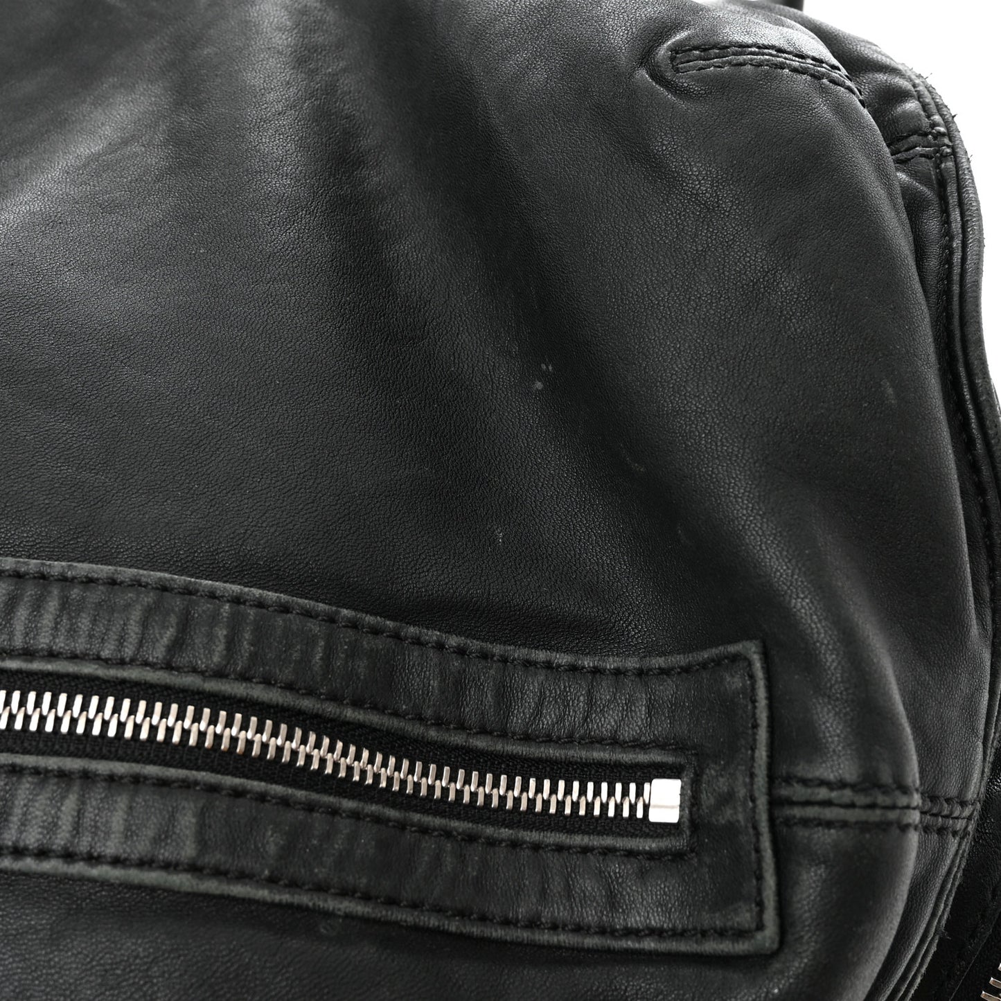 Lambskin Marti Backpack Bag Washed Black Rhodium Hardware