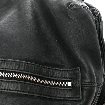 Alexander Wang Lambskin Marti Backpack Bag Washed Black Rhodium Hardware 10 of 17