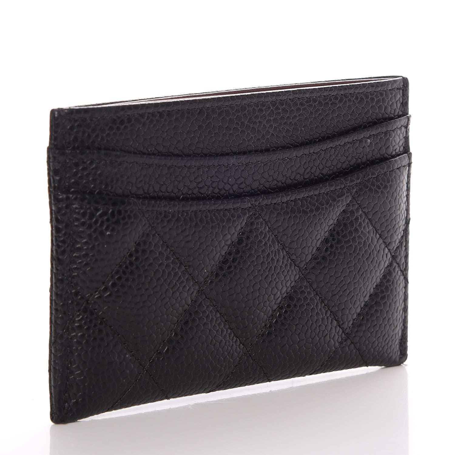 Chanel Caviar Quilted Card Holder Black 3 of 9
