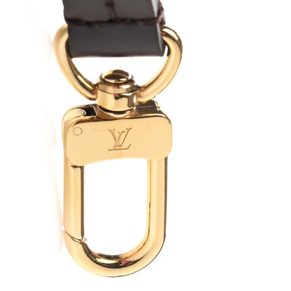 Louis Vuitton Calfskin 12mm Favorite Long Strap Brown 3 of 4