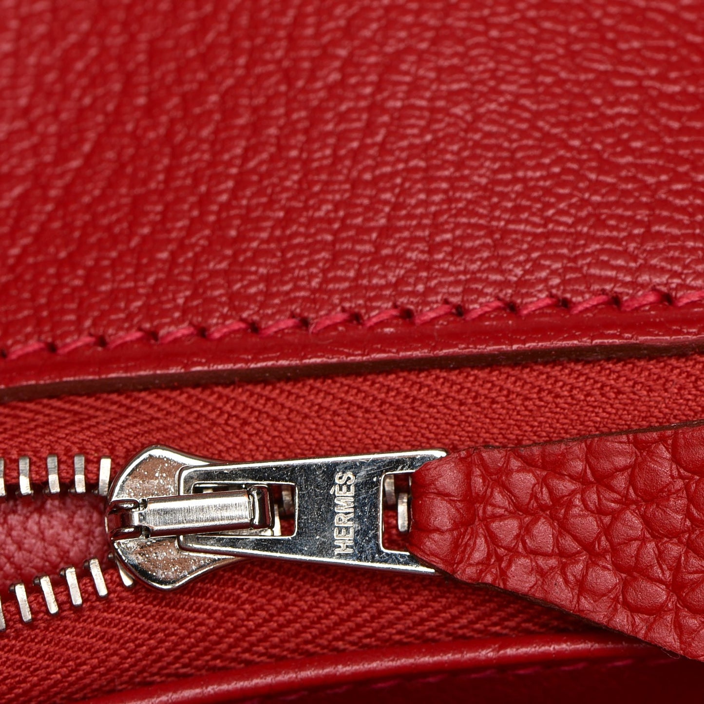 Togo Birkin 35 Rouge Casaque