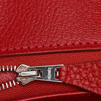 Hermes Togo Birkin 35 Rouge Casaque 9 of 27