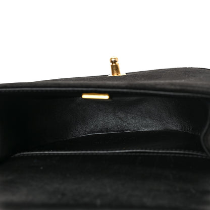 Chanel Velvet Quilted Small Boy Messenger Bag Black 5 of 9