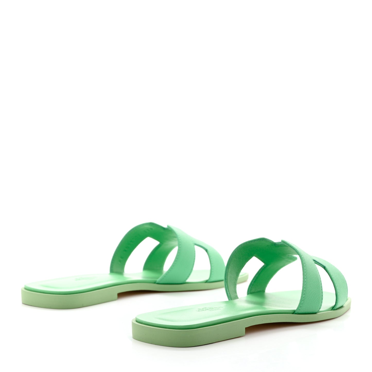Epsom Oran Sandals 40 Vert Pomme